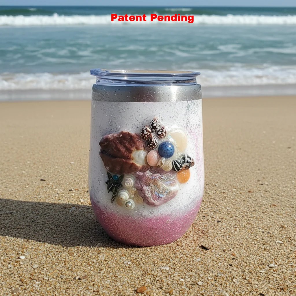 Shell & Tumble  Salty & Sandy 12oz Tumbler Drinkware