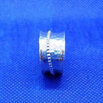 Sterling Silver Spinner Ring  Hammered Style - South Florida Boho Boutique