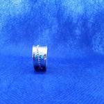 Sterling Silver Spinner Ring  Hammered Style - South Florida Boho Boutique