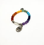 Handmade Gemstone Chakra Stretchband - Blessed Charm - South Florida Boho Boutique