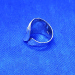 Sterling Silver Bold Statement Heart Ring -  Adjustable - South Florida Boho Boutique
