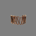 Copper  Handmade Boho Bracelet Cuff - Snake Style