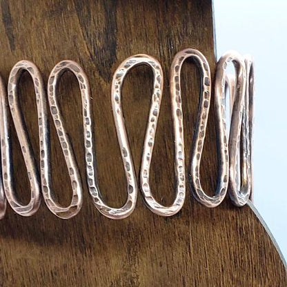 Copper Bracelet Cuff - Snake Style - South Florida Boho Boutique