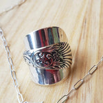 Vintage Rolex Spoon Ring Pendant Set