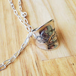 Vintage Rolex Spoon Ring Pendant Set