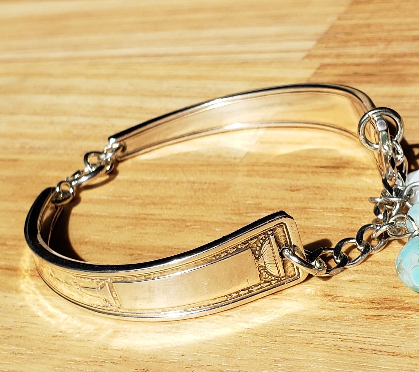 Flatware Bracelet - Vintage Sterling Silver