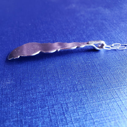 Spoon Pendant Necklace - Vintage Sterling Silver