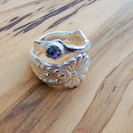 Vintage Spoon Ring - Sterling Silver