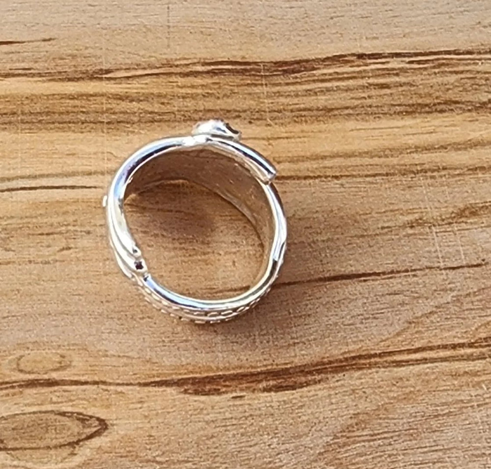 Vintage Spoon Ring - Sterling Silver