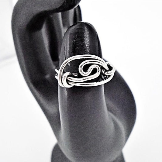 Yin Yang Balance Flower Ring - Symbol Of Life - South Florida Boho Boutique