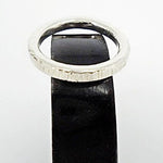 Sterling Silver Texture Sterling Silver Thumb Ring - South Florida Boho Boutique