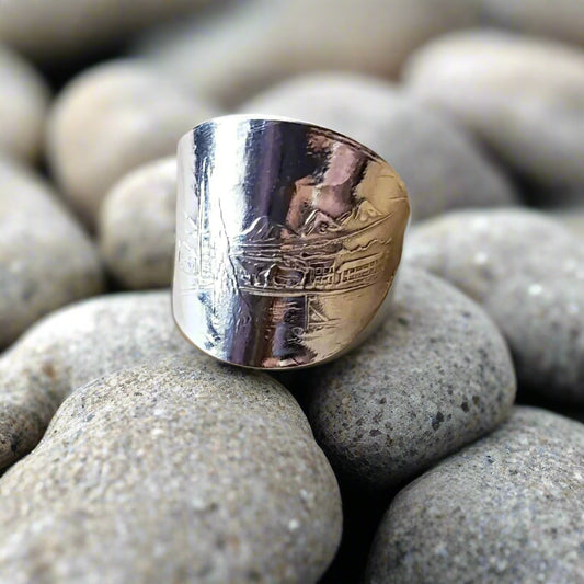 Vintage Rolex Spoon Ring 